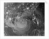 Night view of Hurricane Isaac approaching Louisiana by Anonymous