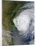 Hurricane Isaac (09L) over Louisiana by Anonymous