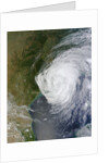 Hurricane Isaac (09L) over Louisiana by Anonymous