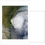 Hurricane Isaac (09L) over Louisiana by Anonymous