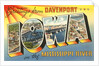Greetings from Davenport, Iowa on the Mississippi River by Anonymous