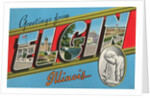 Greetings from Elgin, Illinois by Anonymous
