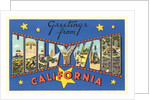 Greetings from Hollywood, California by Anonymous