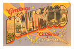 Greetings from Hollywood, California by Anonymous