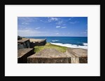 Fortress and sea, Old San Juan, Puerto Rico by Anonymous