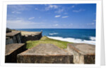 Fortress and sea, Old San Juan, Puerto Rico by Anonymous