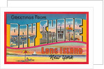 Greetings from Bay Shore, Long Island, New York by Anonymous