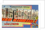 Greetings from New Orleans, Louisiana by Anonymous