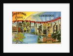 Greetings from Cambridge, Massachusetts by Anonymous