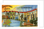 Greetings from Cambridge, Massachusetts by Anonymous
