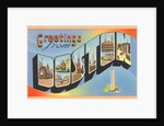 Greetings from Boston, Massachusetts by Anonymous