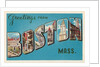 Greetings from Boston, Massachusetts by Anonymous