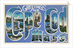 Greetings from Cape Cod, Massachusetts by Anonymous