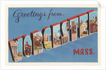 Greetings from Worcester, Massachusetts by Anonymous