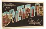 Greetings from Baltimore, Maryland by Anonymous