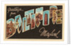 Greetings from Baltimore, Maryland by Anonymous
