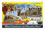 Greetings from Ann Arbor, Michigan, Where Commerce and Education Meet by Anonymous