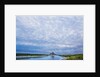 View near fortified town during low tide, Mont Saint Michel, Lower Normandy, France by Anonymous