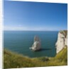 View of the Aiguille cliff , High Normandy , France by Anonymous