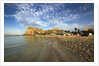 View of beach and coastline, San Vito lo Capo, Sicily, Italy by Anonymous