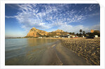 View of beach and coastline, San Vito lo Capo, Sicily, Italy by Anonymous