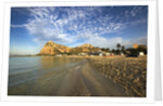View of beach and coastline, San Vito lo Capo, Sicily, Italy by Anonymous