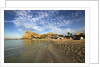 View of beach and coastline, San Vito lo Capo, Sicily, Italy by Anonymous
