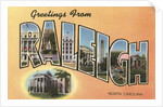 Greetings from Raleigh, North Carolina by Anonymous
