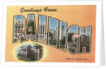 Greetings from Raleigh, North Carolina by Anonymous