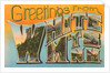 Greetings from White Mountains, New Hampshire by Anonymous