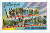 Greetings from White Mountains, New Hampshire by Anonymous