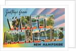Greetings from White Mountains, New Hampshire by Anonymous