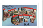 Greetings from Atlantic City, New Jersey by Anonymous