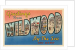 Greetings from Wildwood-by-the-Sea, New Jersey by Anonymous