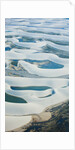 Aerial view of Lencois Maranhenses National Park, Brazil by Anonymous