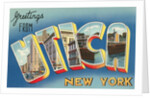 Greetings from Utica, New York by Anonymous