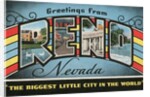 Greetings from Reno, Nevada, the Biggest Little City in the World by Anonymous