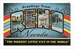 Greetings from Reno, Nevada, the Biggest Little City in the World by Anonymous