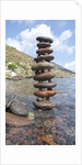 Land art at beach at Lingua, Sicily, Italy by Anonymous
