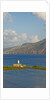 View of Lipari from Lingua Salt Pond, Sicily, Italy by Anonymous