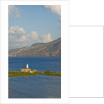 View of Lipari from Lingua Salt Pond, Sicily, Italy by Anonymous