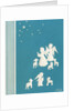 Young Angels and Lambs with the Star of Bethlehem by Anonymous