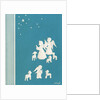 Young Angels and Lambs with the Star of Bethlehem by Anonymous