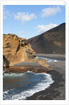 Coastline at El Golfo, Lanzarote, Yaiza, Spain by Anonymous