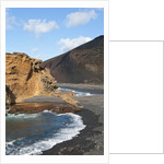 Coastline at El Golfo, Lanzarote, Yaiza, Spain by Anonymous