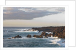 Waves crashing against rocky coast, Lanzarote, Spain by Anonymous