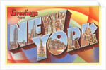 Greetings from New York City by Anonymous