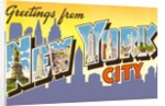Greetings from New York City by Anonymous