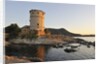 Ancient tower at sunset, Campese, Italy by Anonymous