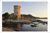 Ancient tower at sunset, Campese, Italy by Anonymous